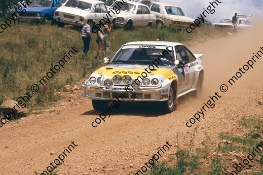 1985 Safari 18 Erwin Weber, Gunter Wanger Opel Manta 400 (courtesy Roger Swan) (11)