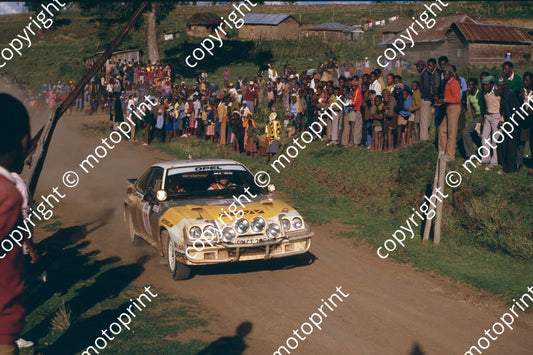 1985 Safari 18 Erwin Weber, Gunter Wanger Opel Manta 400 (courtesy Roger Swan) (9)