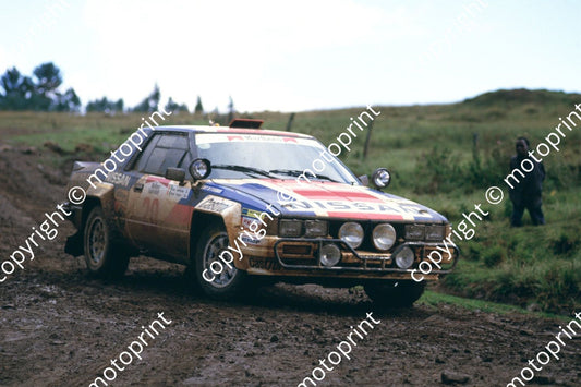 1985 Safari 20 Alain Ambrosio, Daniel le Saux Nissan 240RS (courtesy Roger Swan) (1)