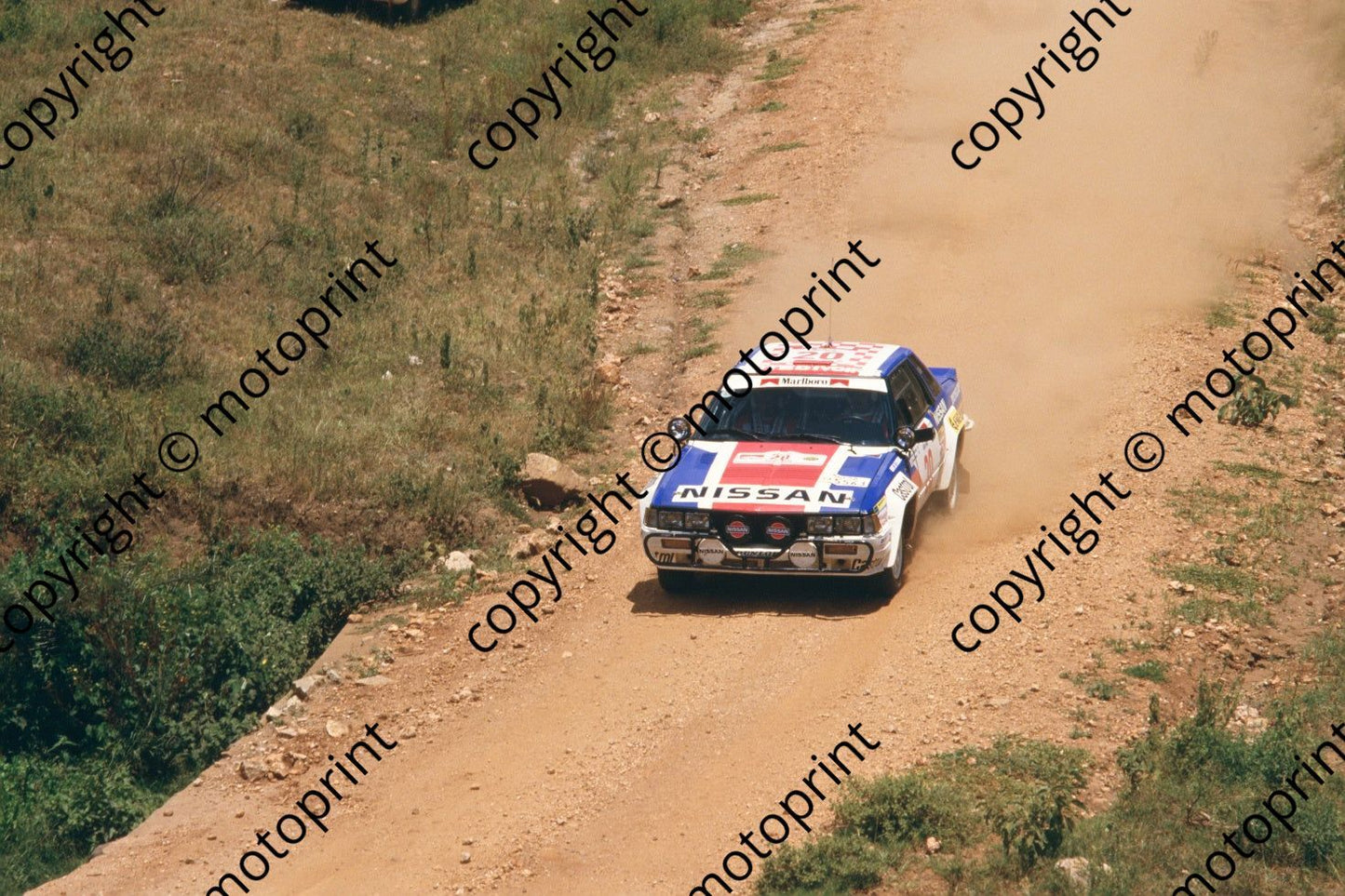 1985 Safari 20 Alain Ambrosio, Daniel le Saux Nissan 240RS (courtesy Roger Swan) (11)