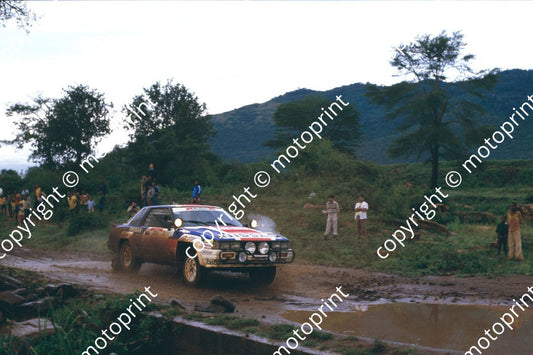 1985 Safari 20 Alain Ambrosio, Daniel le Saux Nissan 240RS (courtesy Roger Swan) (6)
