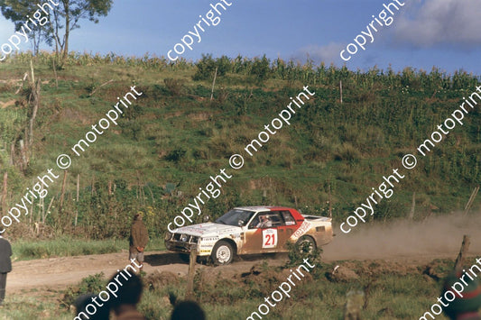 1985 Safari 21 Juha Kankkunen, Fred Gallagher Toyota Celica Twincam (courtesy Roger Swan) (12)
