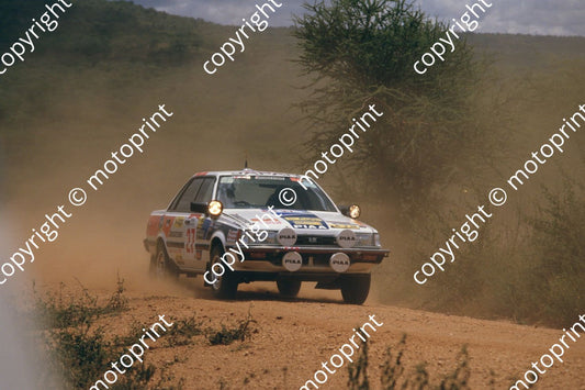 1985 Safari 27 Y Takahashi, A Khan Subaru (courtesy Roger Swan) (1)