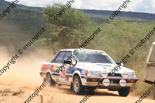 1985 Safari 29 Carlo Vittuli, Robin Nixon Subaru RX Turbo (courtesy Roger Swan) (1)
