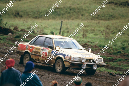 1985 Safari 29 Carlo Vittuli, Robin Nixon Subaru RX Turbo (courtesy Roger Swan) (3)