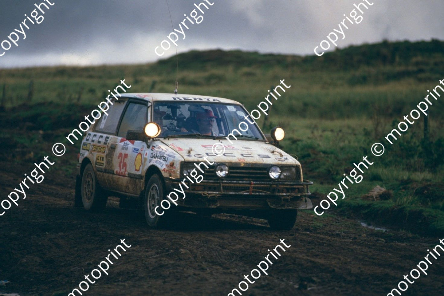 1985 Safari 35 Ashok Pattni, Zahid Mogul Daihatsu Charade (courtesy Roger Swan) (2)