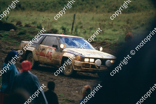 1985 Safari 45 Vishnu Dhutia, Crispin Sassoon Nissan 240 RS (courtesy Roger Swan) (2)