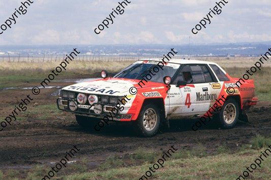 1985 Safari 4 Shekhar Mehta Rob Combes Nissan 240RS (courtesy Roger Swan) (2)