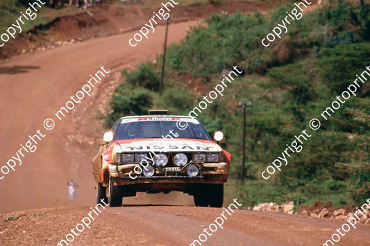 1985 Safari 4 Shekhar Mehta Rob Combes Nissan 240RS (courtesy Roger Swan) (7)