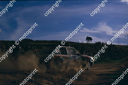 1985 Safari 6 Timo Salonen, Seppo Harjanne Peugeot 205 Turbo (courtesy Roger Swan) (11)