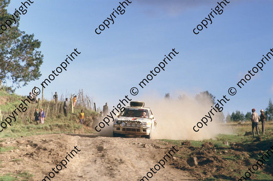 1985 Safari 6 Timo Salonen, Seppo Harjanne Peugeot 205 Turbo (courtesy Roger Swan) (9)