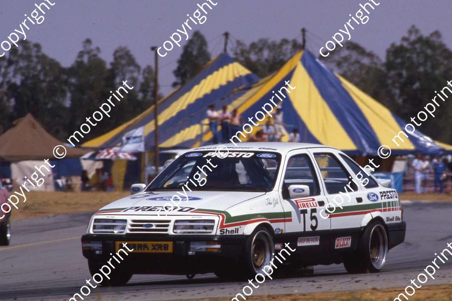 1985 Welkom Gp 1 T5 Sierra XR8 John Gibb (courtesy Roger Swan) (1)