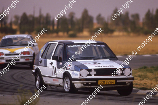 1985 Welkom Gp 1 W74 Golf GTi Peter Lanz (courtesy Roger Swan) (1)