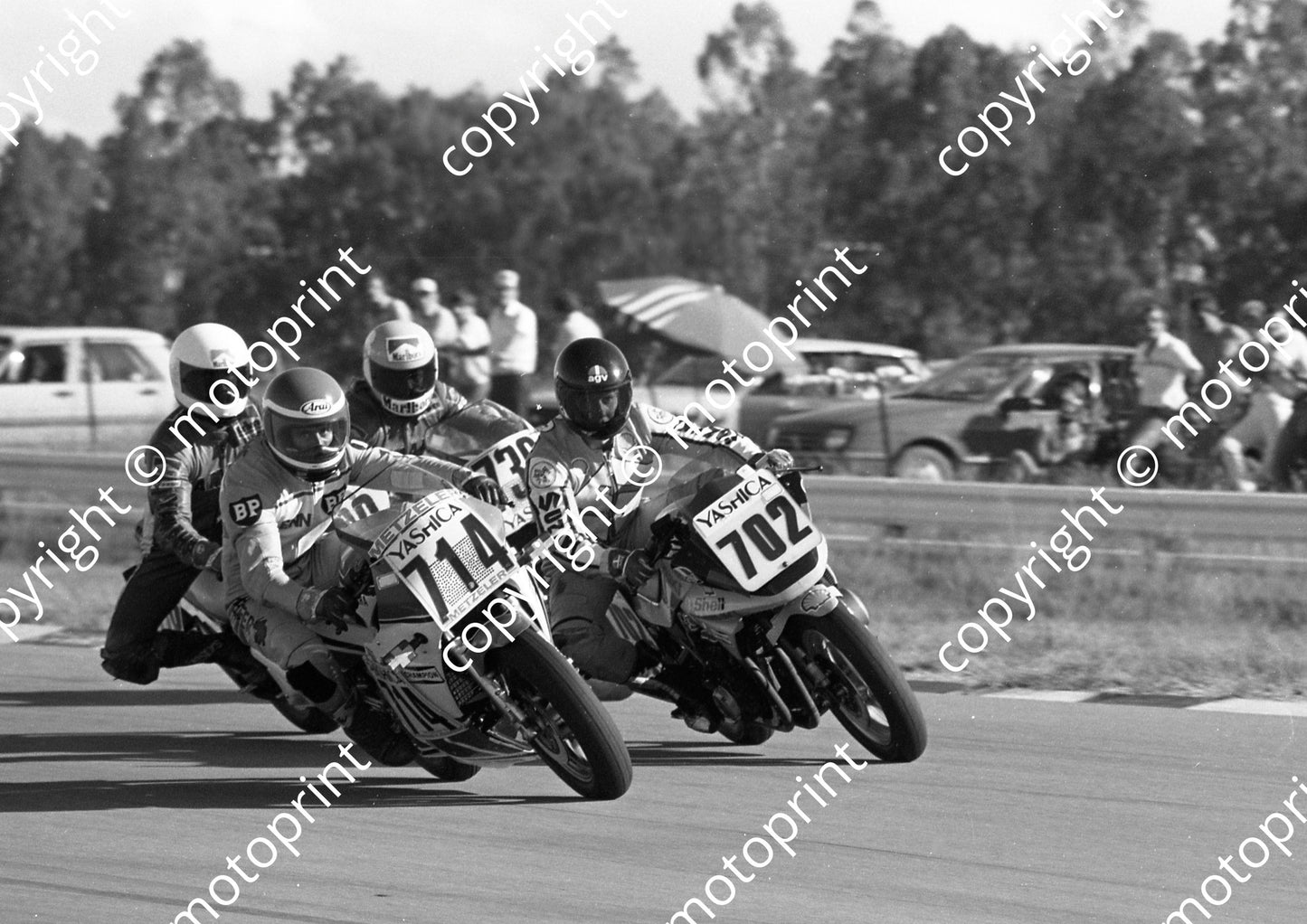 1985 Welkom MC 714 Glen Williams Yamaha 702 Dave Hiscock Suzuki (Colin Watling Photographic) (3)