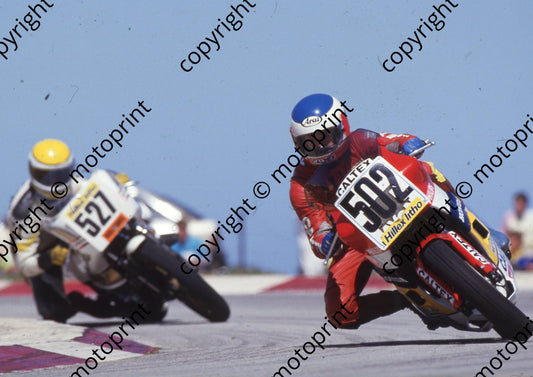 1986 Aldo MC 502 Rob Petersen Honda NS400 (Colin Watling Photographic) (29)
