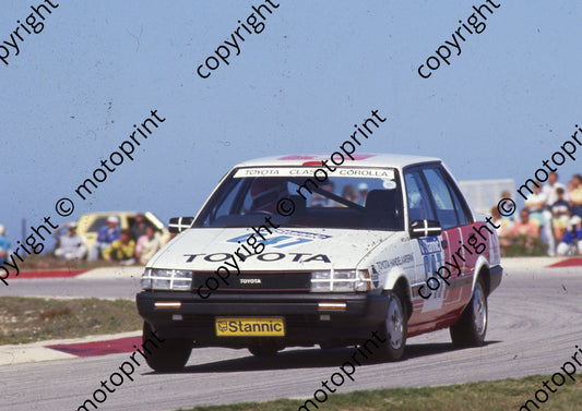 1986 Aldo Stannic 47 Mike White Toyota (Colin Watling Photographic) (1)