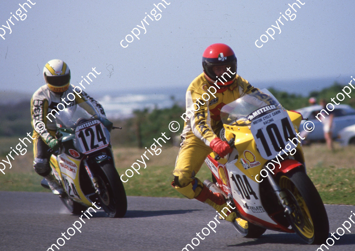 1986 EL MC 104 John Clark Suzuki GSGray Suzuki Katana (Colin Watling Photographic) (29)
