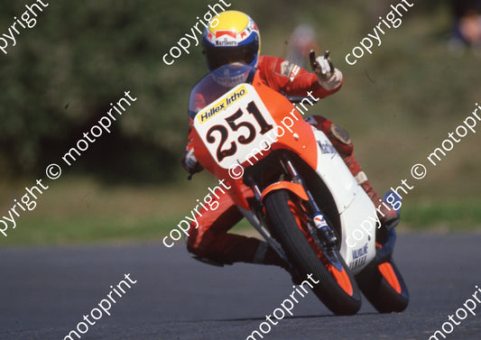 1986 EL MC 251 Jean D Assonville Yamaha RZ250 (Colin Watling Photographic) (5)