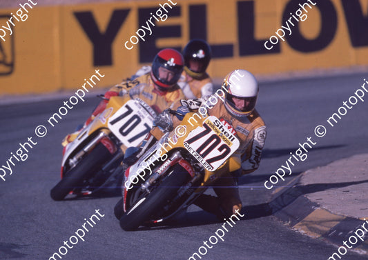 1986 Kya MC 707 John Clark 702 Wayne Heasman Suzukis (Colin Watling Photographic)  (23)