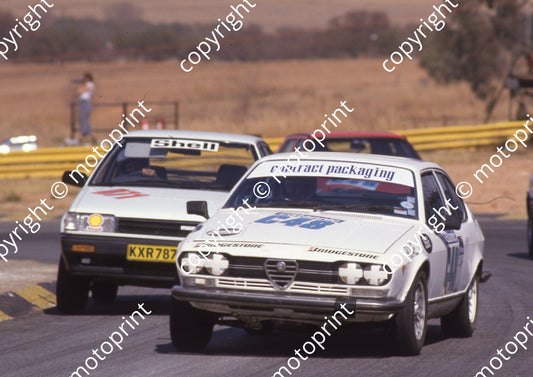 1986 Kya Stannic 48 David Hart Alfa GTV 2 l (Colin Watling Photographic) (12)