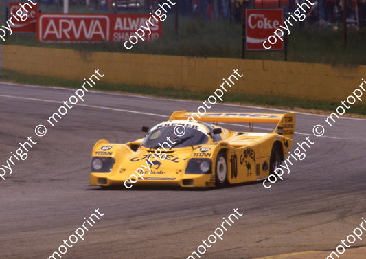 1986 Kya Sun 500 10 James Weaver, Wayne Taylor Porsche 962C (Colin Watling Photographic) (17)