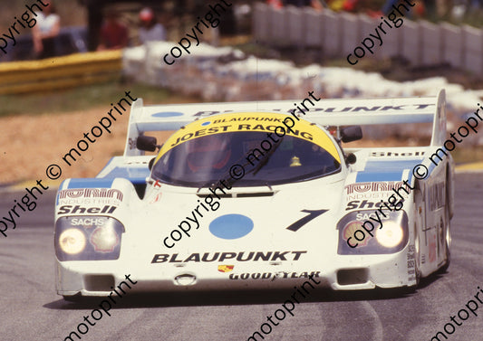 1986 Kya Sun 500 1 Piercarlo Ghinzani Porsche 956 (Colin Watling Photographic) (12)