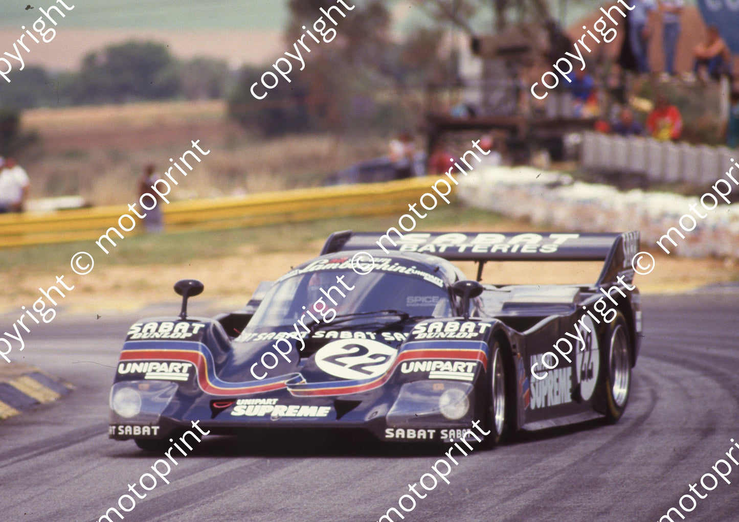 1986 Kya Sun 500 22 Tiff Needell Lamborghini (Colin Watling Photographic) (3)