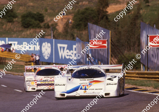 1986 Kya Sun 500 2 Sarel vd Merwe, Bob Wollek Porsche 962C  (Colin Watling Photographic) (80)