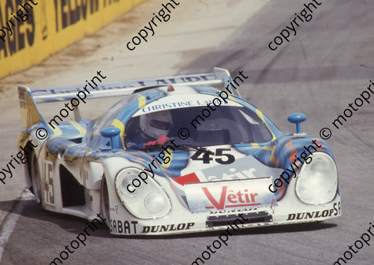 1986 Kya Sun 500 45 Patrick Oudet, Bruno Sotty Rondeau M382 (Colin Watling Photographic) (77)