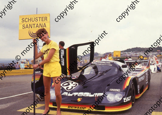 1986 Kya Sun 500 63 George Santana, Ernst Schuster Porsche 936C (Colin Watling Photographic) (138)