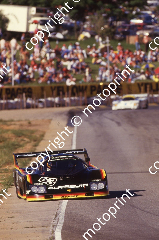 1986 Kya Sun 500 63 George Santana, Ernst Schuster Porsche 936C (Colin Watling Photographic) (139)