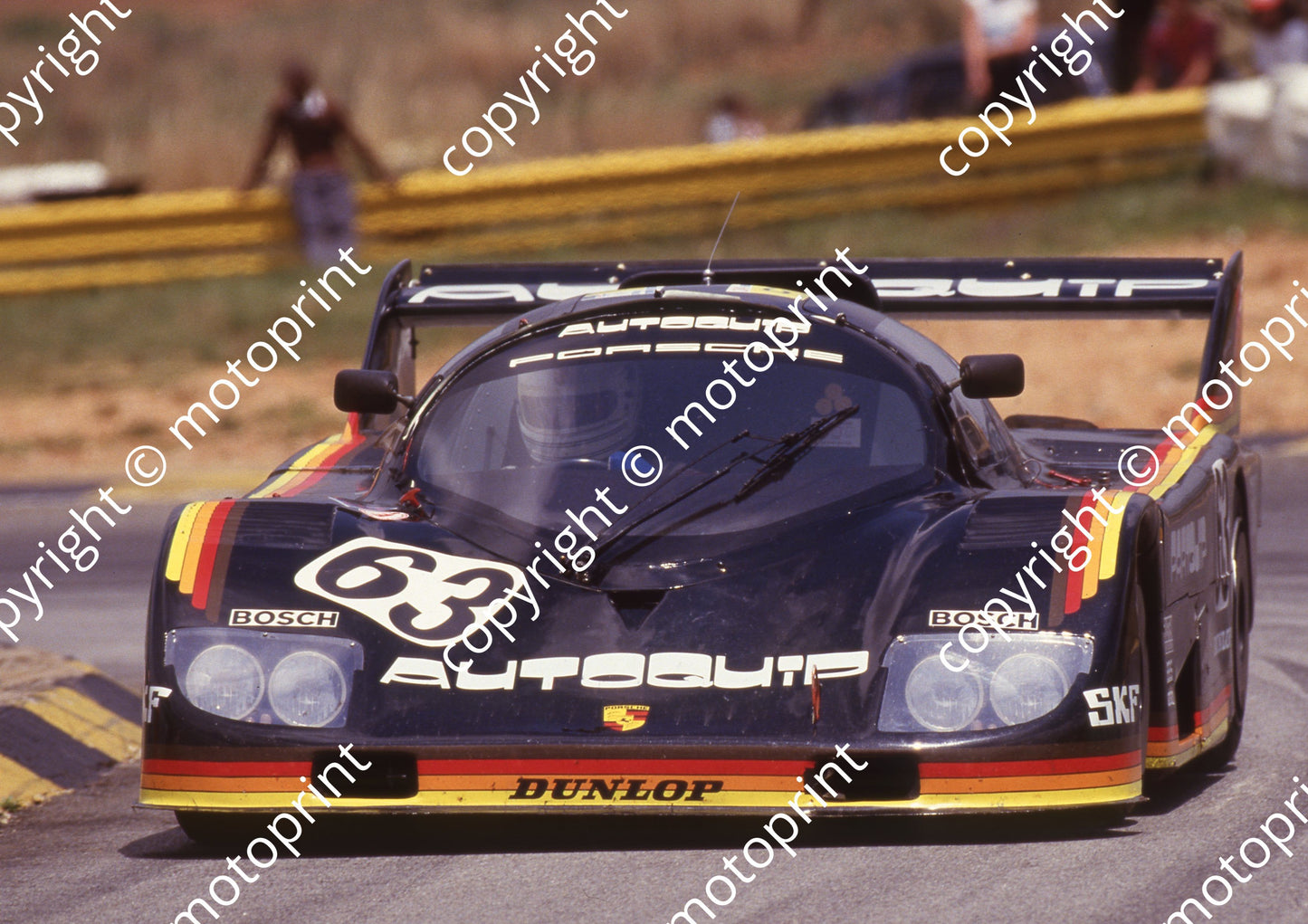 1986 Kya Sun 500 63 George Santana, Ernst Schuster Porsche 936C (Colin Watling Photographic) (146)