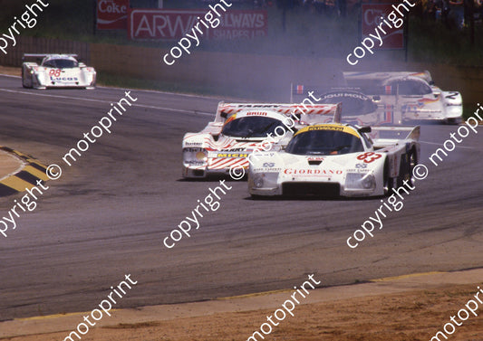 1986 Kya Sun 500 83 Luigi Taverna, Oscar Baselli Alba AR3 (Colin Watling Photographic)  (2)