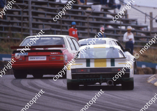 1986 Kya WEsbank 7 Tony Viana BMW745i  1 Ben Morgenrood RX7 (Colin Watling Photographic) (5)