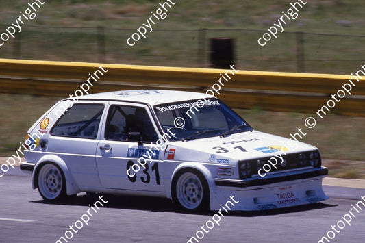 1986 Kya Wesbank C31 Golf GTi Peter Lanz (2)