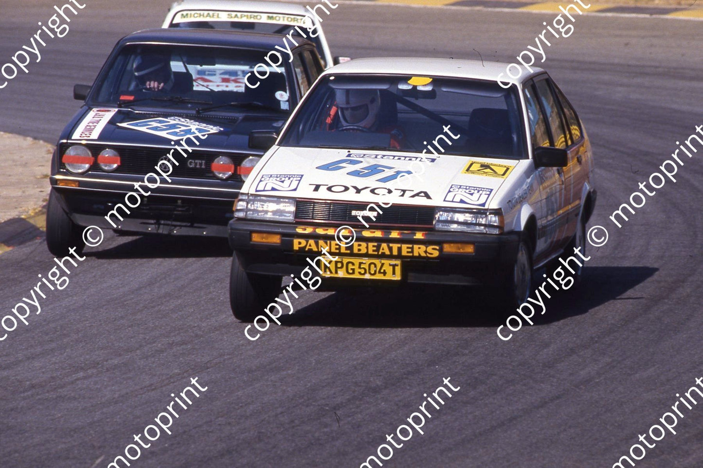 1986 Kyalami Aug Stannic C59 Chris Aberdein Golf GTi C51 Tienie Oosthuizen Avanti (courtesy Roger Swan) (20)