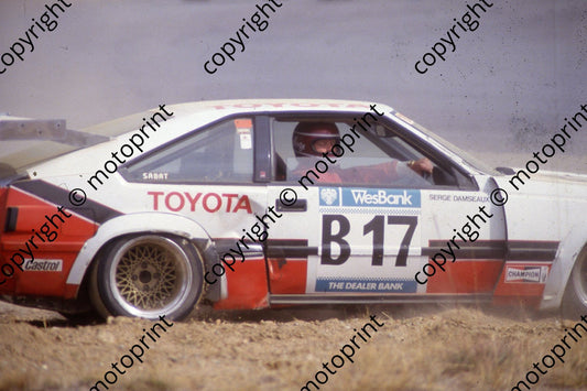 1986 Kyalami Aug Wesbank B17 Serge Damseaux Toyota Supra Celica (courtesy Roger Swan) (10)