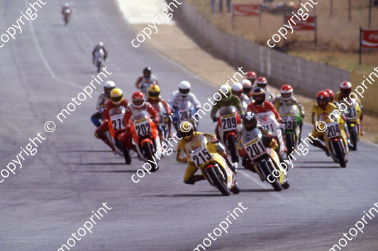 1986 Kyalami MC Aug 215 Lategan 201 Ramsay 204 Labuschagne 202 Thomas 209 Vaughn (courtesy Roger Swan) (2)