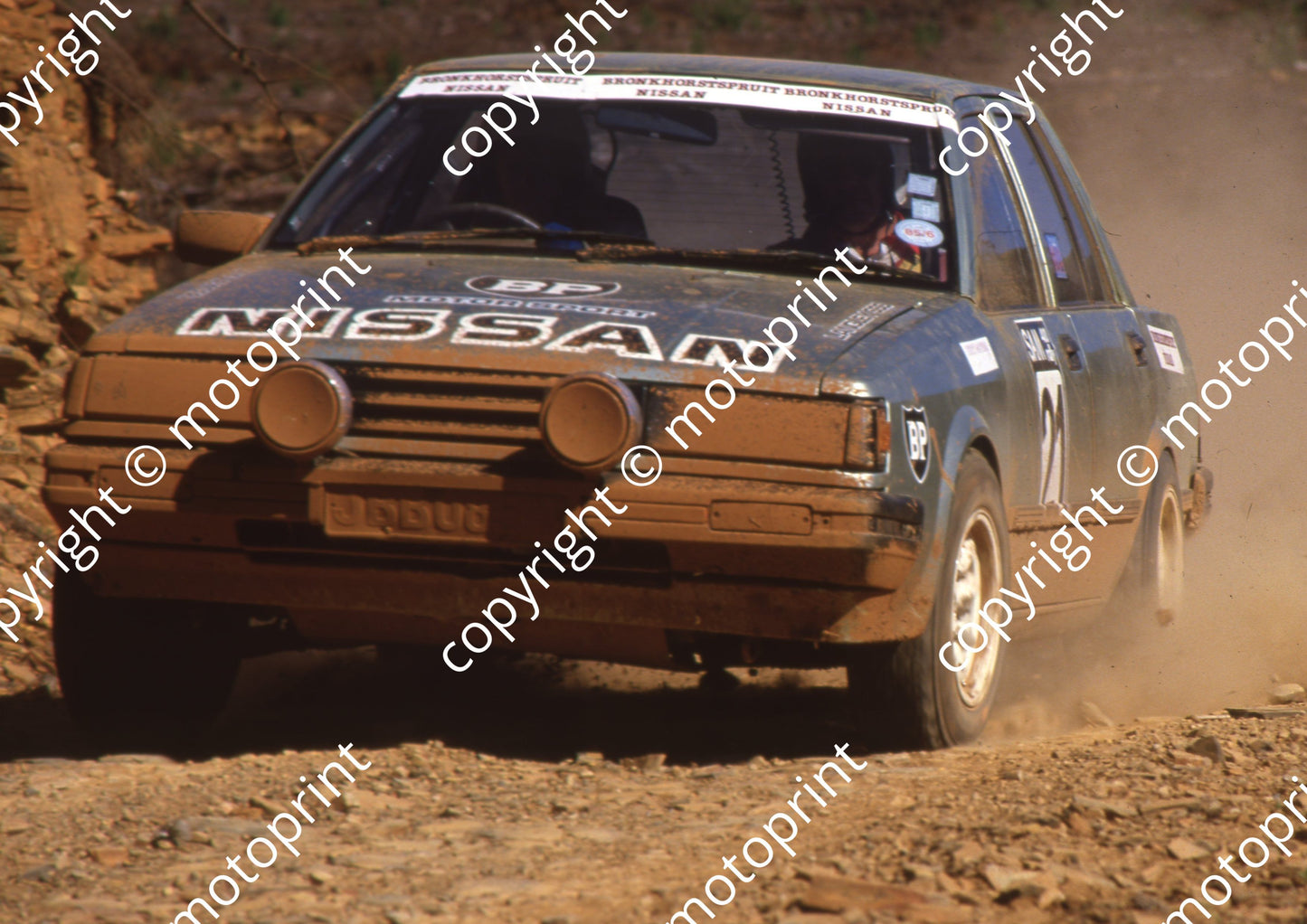 1986 SAM 400 Rally 21 Leon Botha, Robert McPhail Lamgley (Colin Watling Photographic) (37)