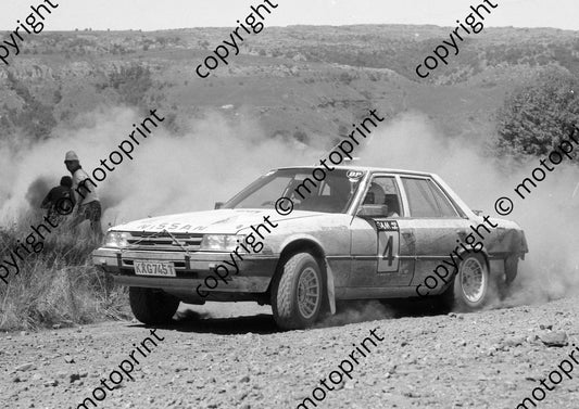 1986 SAM 400 Rally 4 Kassie Coetzee, Wiley Harrington  Skyline 3rd (Colin Watling Photographic) (3)