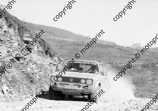 1986 SAM 400 Rally 7 Nic de Waal, Martin Botha Citi Golf Colin Watling Photographic) (8)