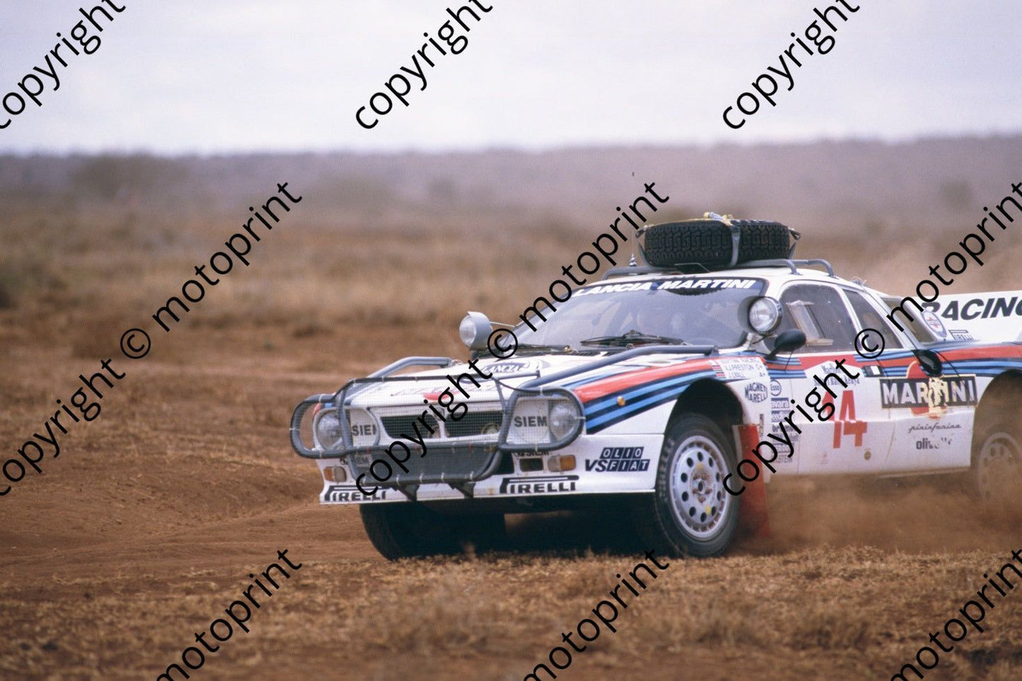 1986 Safari 14 Vic Preston, John Lyall Lancia 037 (courtesy Roger Swan) (68)