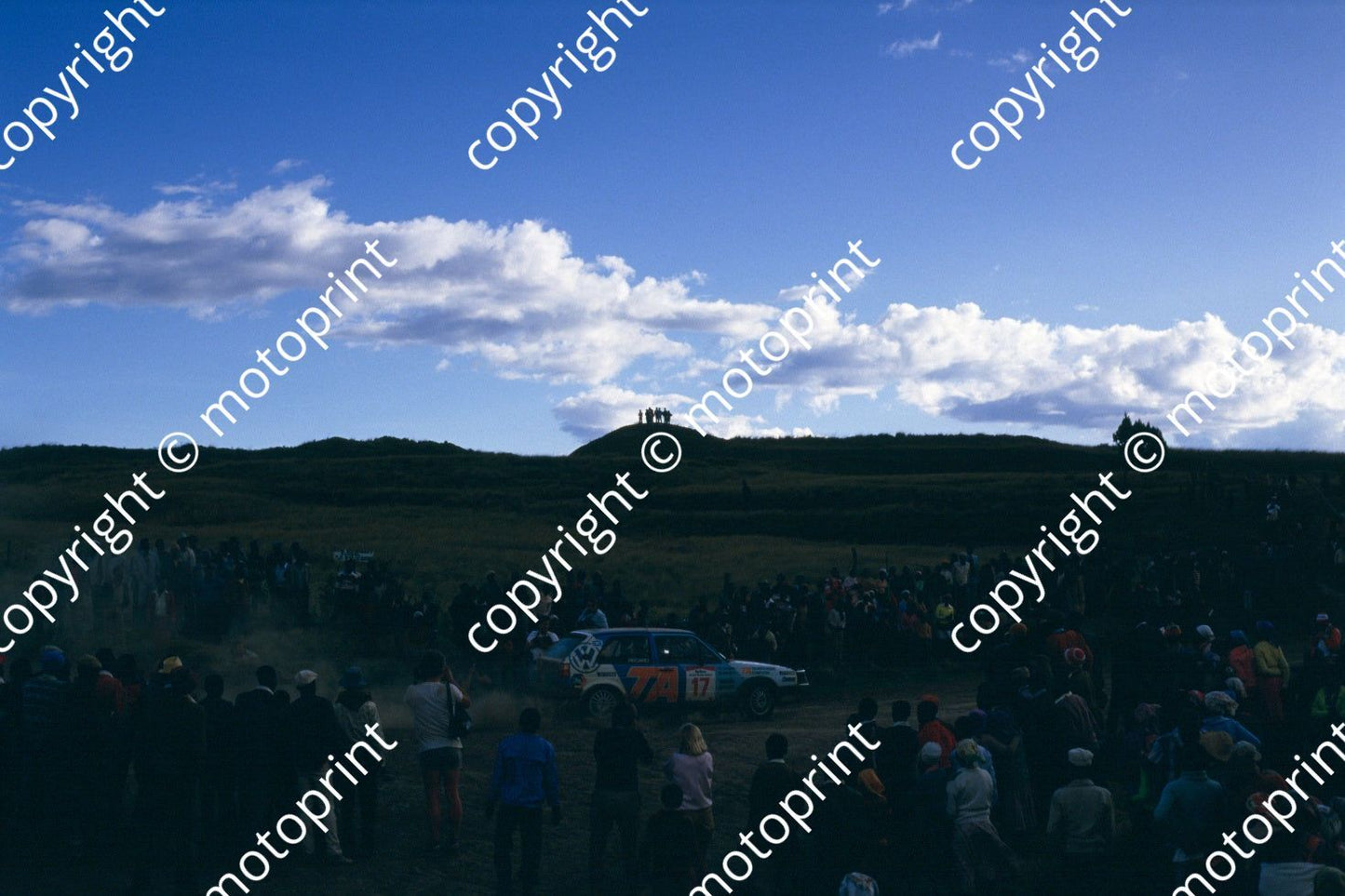 1986 Safari 17 Kenneth Eriksson, Peter Diekmann VW Golf GTi (courtesy Roger Swan) (2)