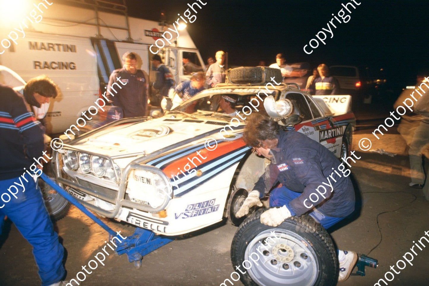1986 Safari 3 Markku Alen, Ilkka Kivimaki Lancia 037 night (RSwan) (2)