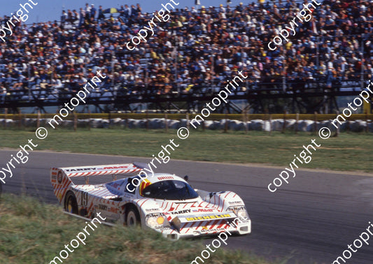 1986 Sun 500 19 Jochen Mass, Thierry Boutsen Porsche 962C NOTE FRONT WING (Roger Swan) (5)