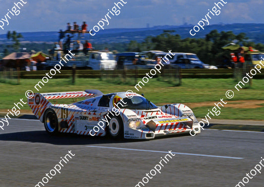 1986 Sun 500 19 Jochen Mass, Thierry Boutsen Porsche 962C NOTE FRONT WING (Roger Swan) (6)