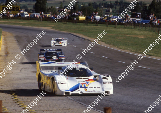 1986 Sun 500 2 Bob Wollek, Sarel van der Merwe Porsche 956 (courtesy Roger Swan) (2)