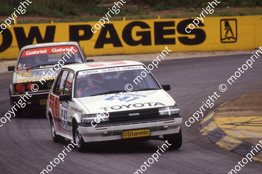 1986 Sun 500 Stannic C47 Mike White Toyota Corolla Sprint (courtesy Roger Swan) (2)