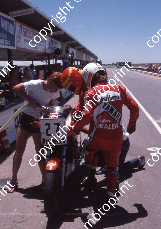 1986 Welkom 3 hr MC 27 Danny Bristol....Yamaha (Colin Watling Photographic) (3)