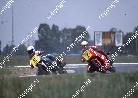 1986 Welkom 3 hr MC 8..... 7  Dave Petersen Honda (Colin Watling Photographic) (101)